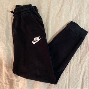 Nike Youth Boys Black Sweatpants/Joggers
